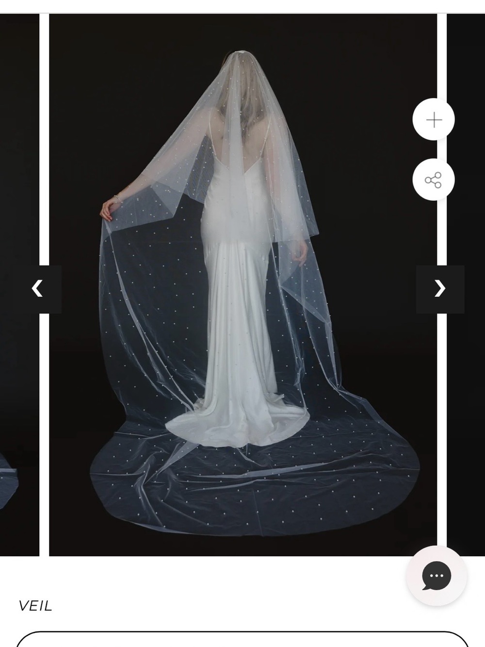 UNTAMED PETALS BY AMANDA JUDGE White Beaded Cathedral Wedding Veil